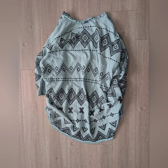 Embroidered JOHNNY WAS Cardigan BIYA GENOA WRAP Knit Open Jacket size S Small - Picture 3 of 5